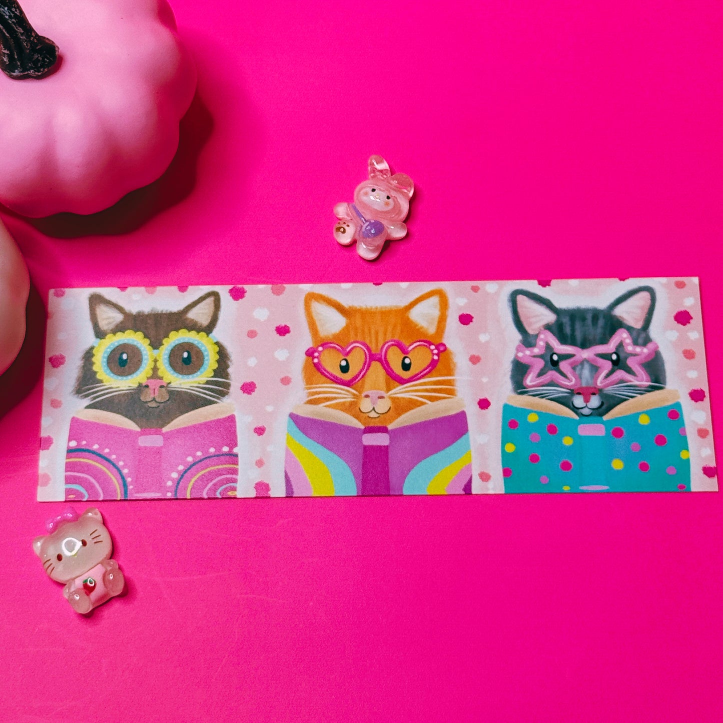 Reading Kittens Bookmark