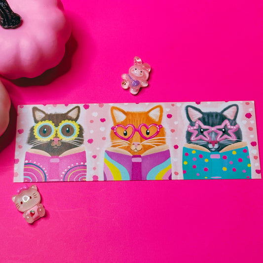 Reading Kittens Bookmark
