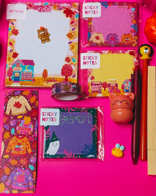 Boo Fall Stationery Pack