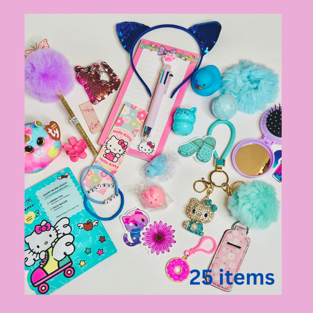 Mystery Gift Boxes – Stationery, Beauty & Cute Accessory Bundles
