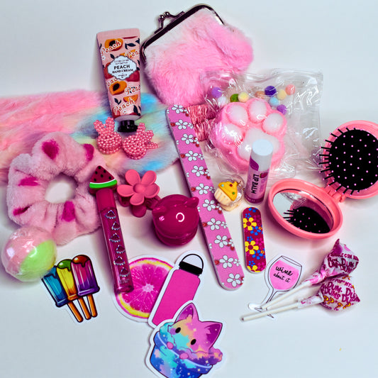 Beauty Glow Mystery Bundle – 20-Piece Makeup & Self-Care Gift Set with Free Surprises