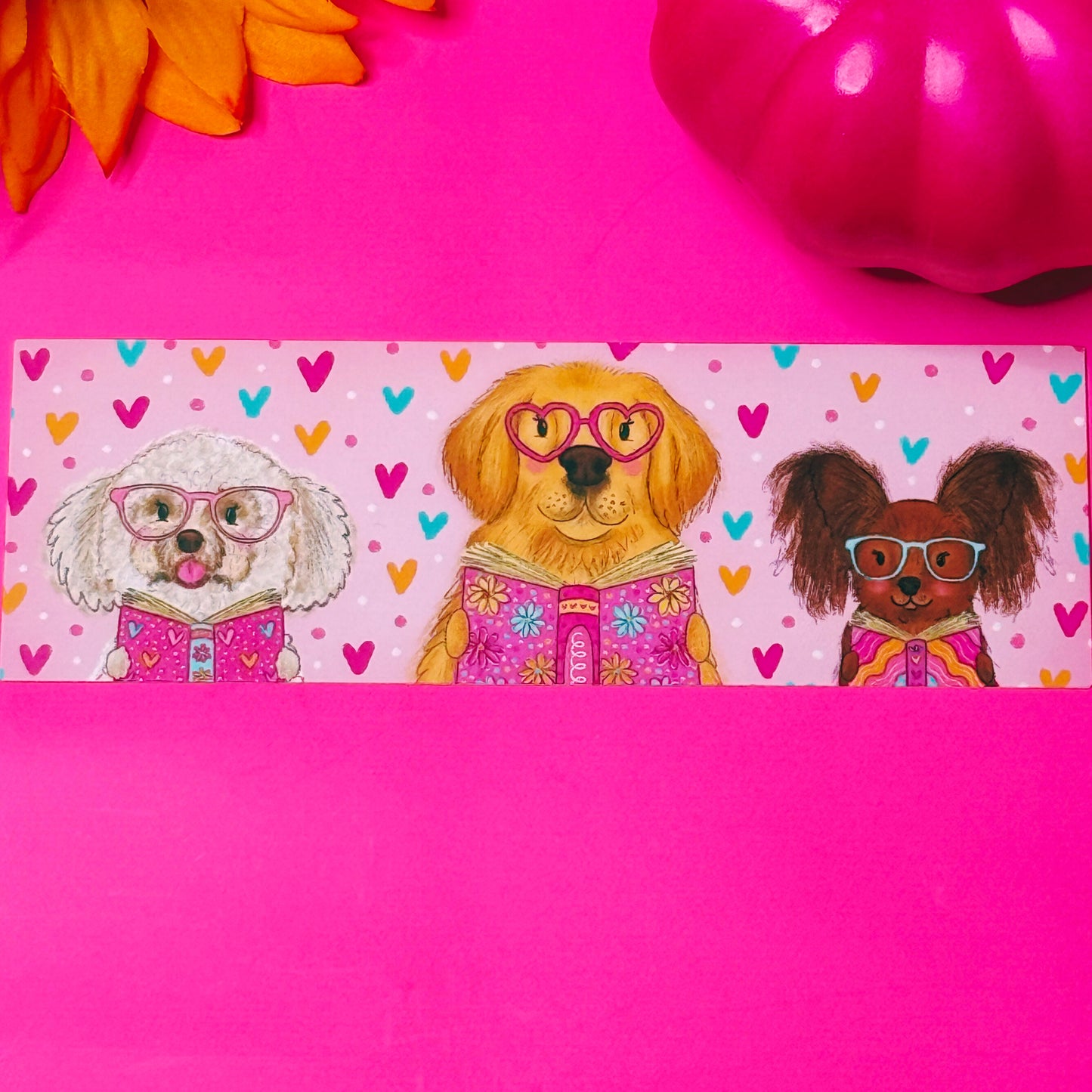 Reading Dogs Bookmark