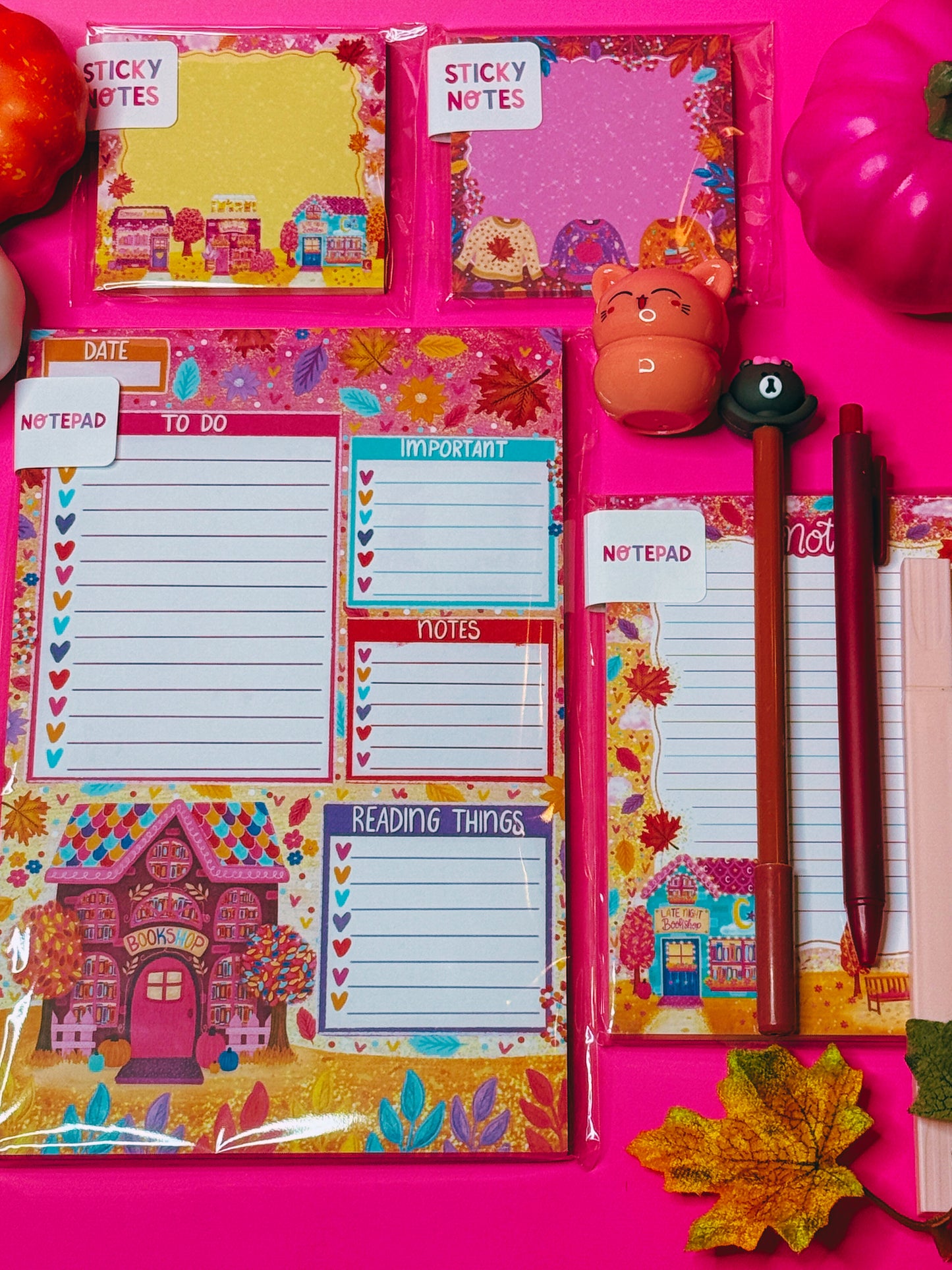 Emily's Fall Stationery Collection