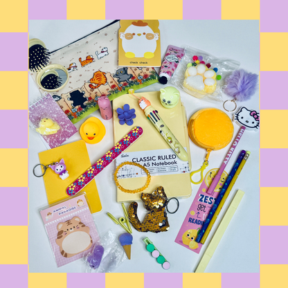 Mystery Gift Boxes – Stationery, Beauty & Cute Accessory Bundles