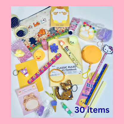 Mystery Gift Boxes – Stationery, Beauty & Cute Accessory Bundles